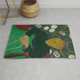 Madame Roulin Rocking the Cradle, 1889 by Vincent van Gogh Area & Throw Rug