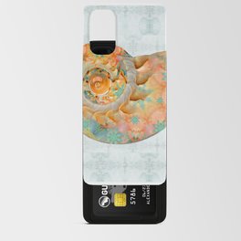 Beachy Beach Whimsical Enchanted Nautilus Shell Art Android Card Case