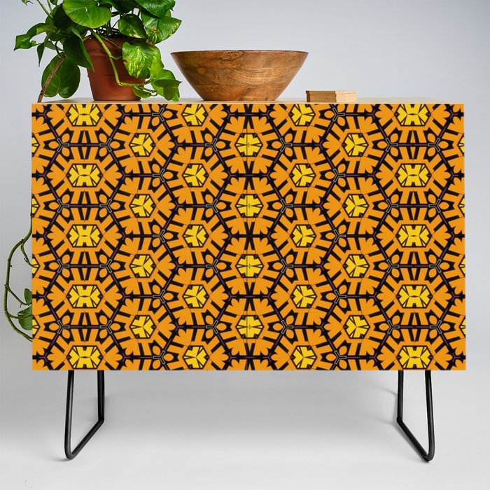 Honeycomb pattern  Credenza