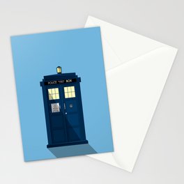 The TARDIS Stationery Cards