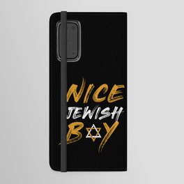 Nice Jewish Boy Jew Menorah Happy Hanukkah Android Wallet Case