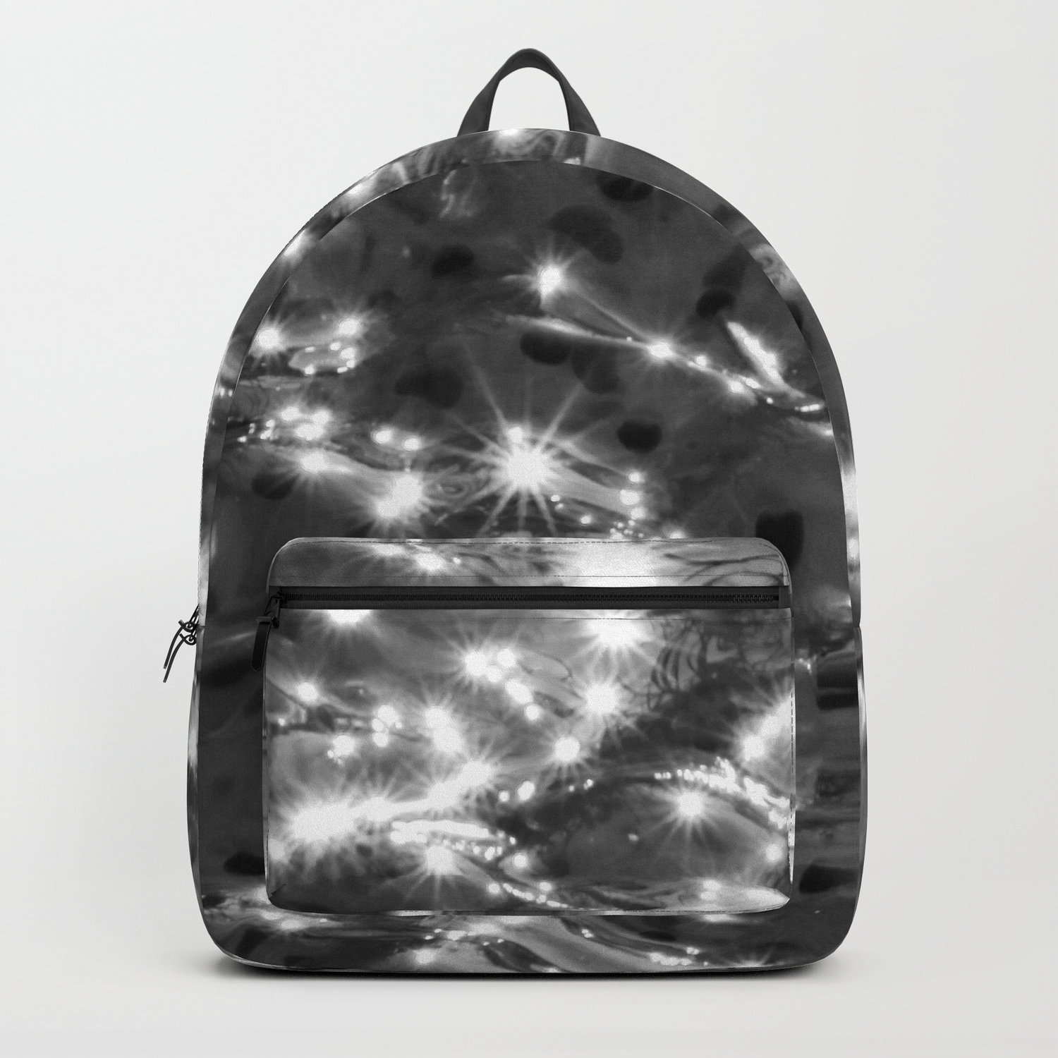 Sunlight On Frog Spawn Abstract Macro Backpack By Aaronoreilly