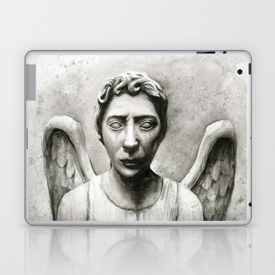 Weeping Angel Laptop & iPad Skin