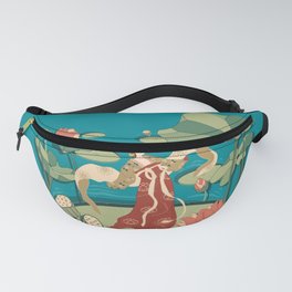 Dancing in the lotus pond Fanny Pack