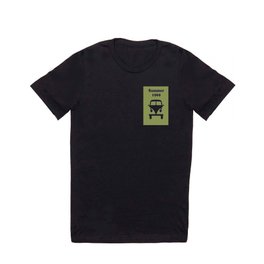 Summer 1969 - Green T Shirt | Digital, Typography, Graphic Design 