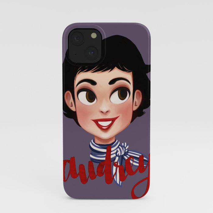 Audrey Roman Holiday iPhone Case