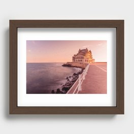 Casino Constanta Seafront Recessed Framed Print