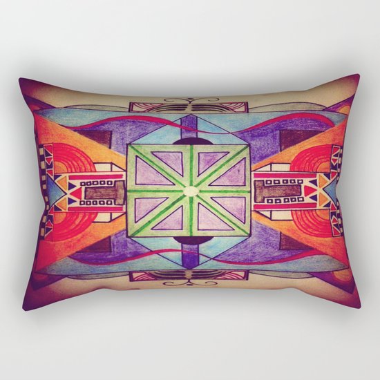 Mandala Rectangular Pillow