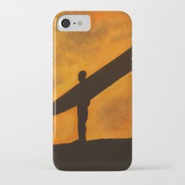 Angel of the North STAND STRONG iPhone Case