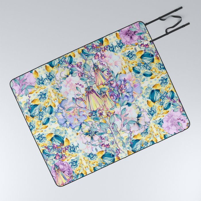 Stunning abundance of flowers - series 1 C Picnic Blanket