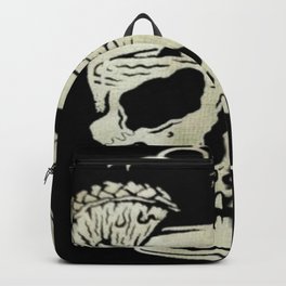 skull glass Backpack