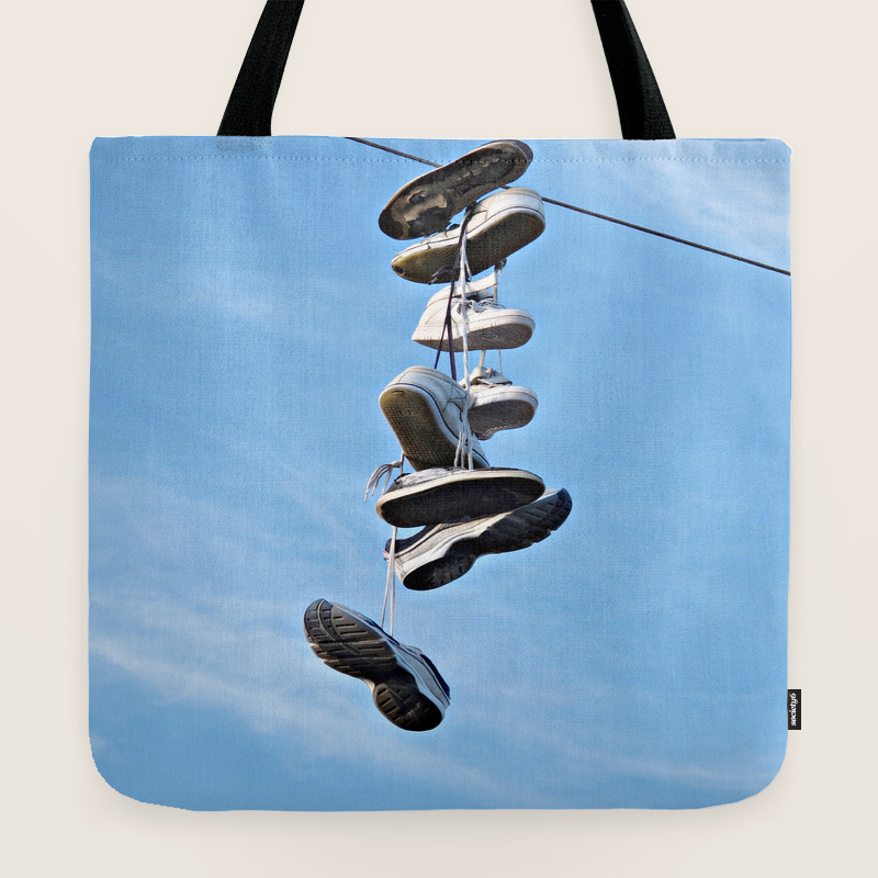 shoe string bag