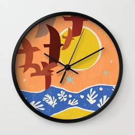 Henri Matisse Dove Wall Clock