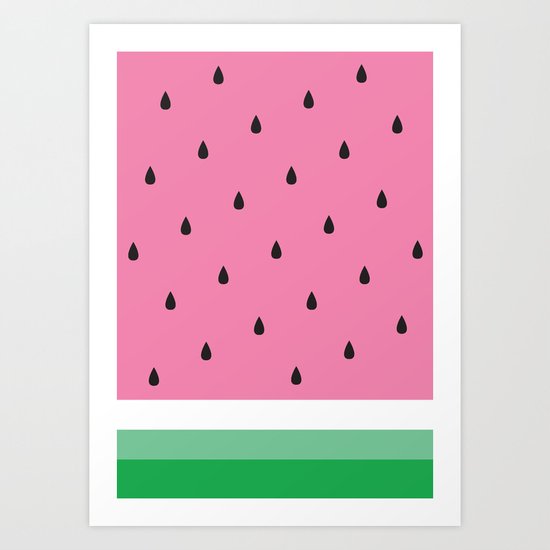 Watermelon Art Print