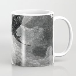 Gustave Doré Paradise Lost Fall to Earth Mug