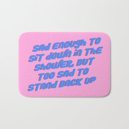 stand up shower mat