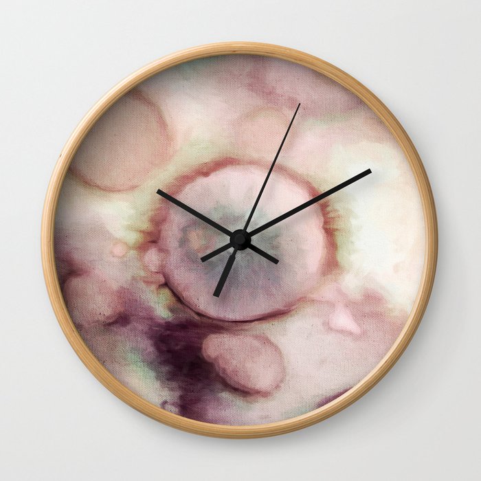 Organic Abstract 3 Wall Clock