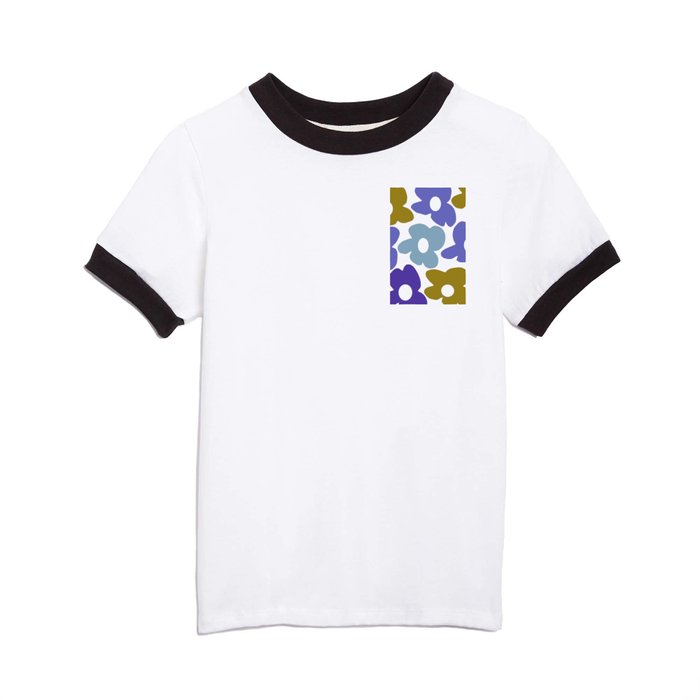 Flowers T #buyart #society6 Society6 Shirt by on Spring White Kids Colors Vikstrm Pivi Retro Background Large | #decor