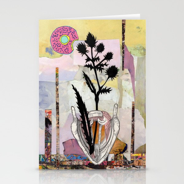 Thistle in Throat Stationery Cards