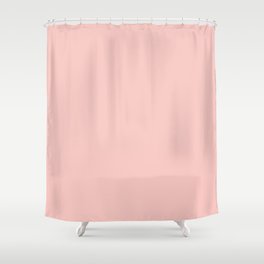 Now Gossamer Pink pastel solid color modern abstract illustration  Shower Curtain