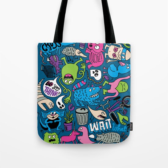 Wait, What? Tote Bag