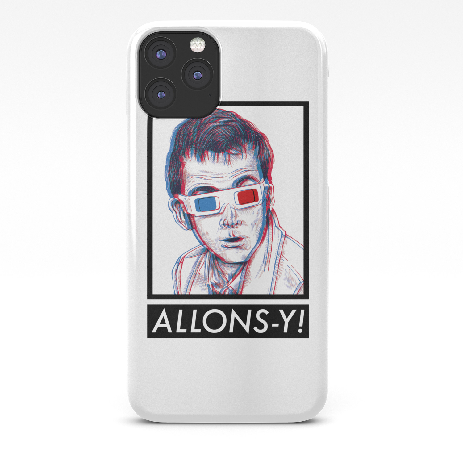 10th Doctor 3d Glasses Iphone Case By Gypsydang3r Society6