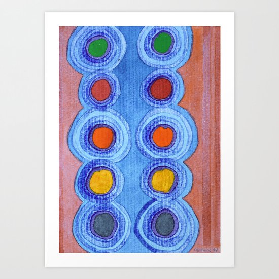 Traffic Lights Art Print