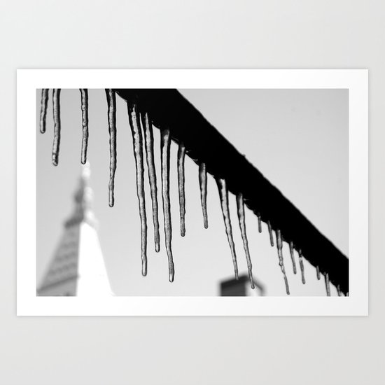 Post-Nemo Icecicles Art Print