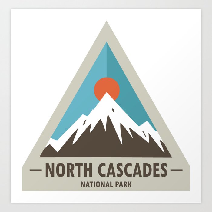 North Cascades National Park Art Print