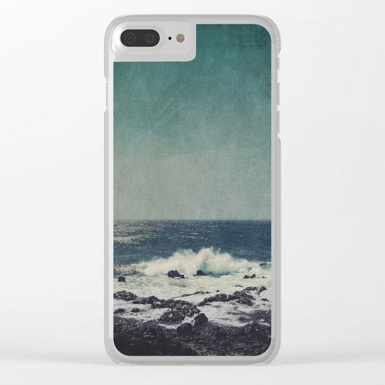emerAld oceAn Clear iPhone Case