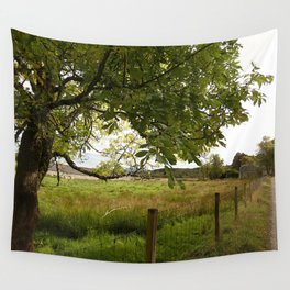 September's Autumn Love Song in the Scottish Highlands  Wall Tapestry