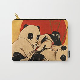 JIU JITSU PANDAS Carry-All Pouch | Pandabears, Jiujitsu, Pullgaurd, Asianart, Acrylic, Roll, Animalart, Brazilionjiujitsu, Martialarts, Painting 