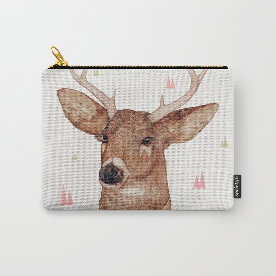 White-tailed deer Carry-All Pouch