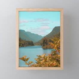 River Framed Mini Art Print