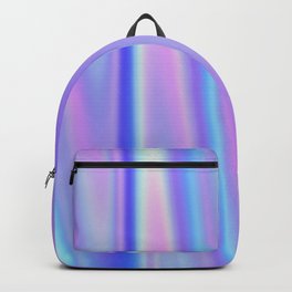 Iridescent Holographic Abstract Colorful Pattern Backpack