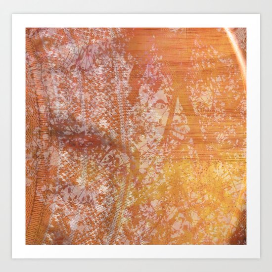 Fall Sweater Art Print