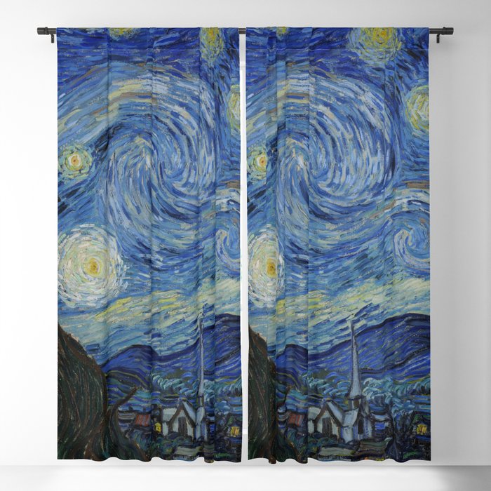 Starry Night Blackout Curtain