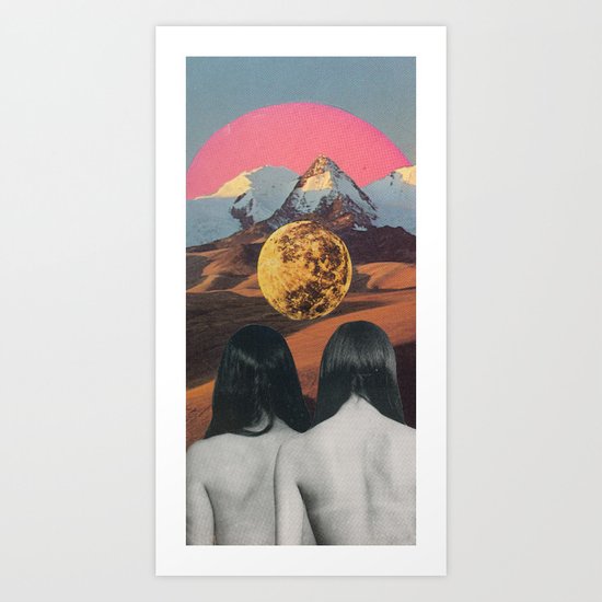 The Future Looks Bright Art Print