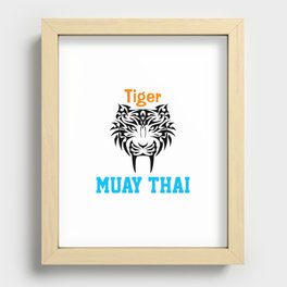 Muay Thai Recessed Framed Print