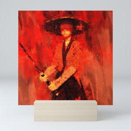 The Blind Swordswoman Mini Art Print