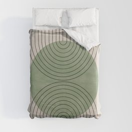 Perfect Touch Green Duvet Cover