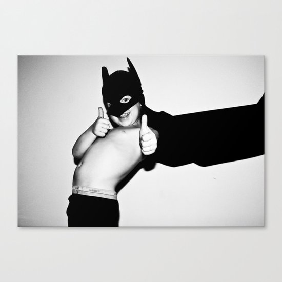 Superheroes SF Canvas Print