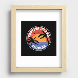 Captiva Island - Florida Sunrise Recessed Framed Print