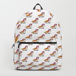 Unicorn in Ice Cream Cone Backpack