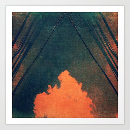 Presence (Pilliar of Cloud/Pillar of Fire) Art Print
