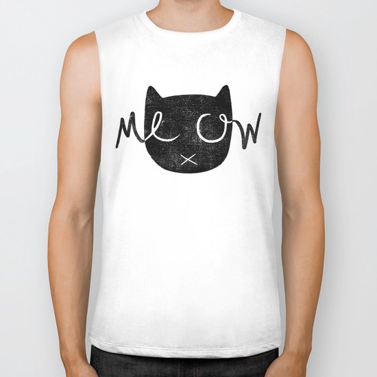 Meow Biker Tank