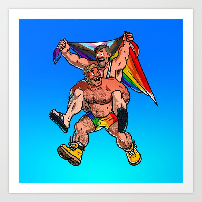 Pride Flag Art Print