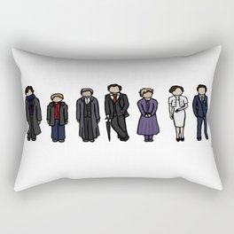 Characters of Sherlock Rectangular Pillow