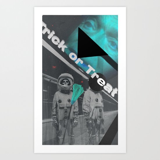 trick or treat Art Print