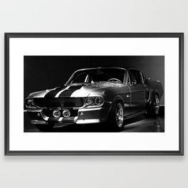1967 Mustang Shelby GT 500 Framed Art Print